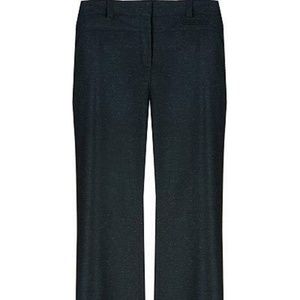 DIANE von FURSTENBERG BURNES BOTTLE GREEN PANTS- 8
